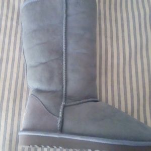 UGG light blue tall boots NWOT